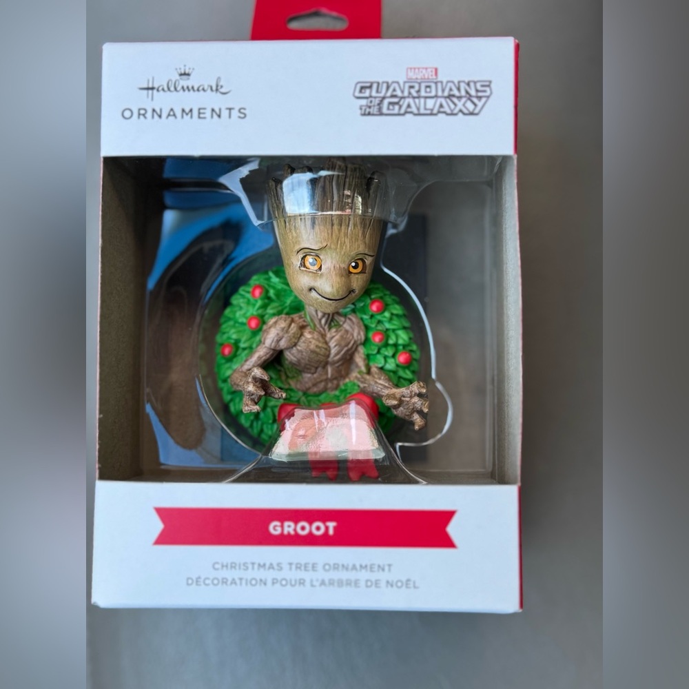 Hallmark Marvel Guardians of the Galaxy Groot Wreath Ornament Figurine